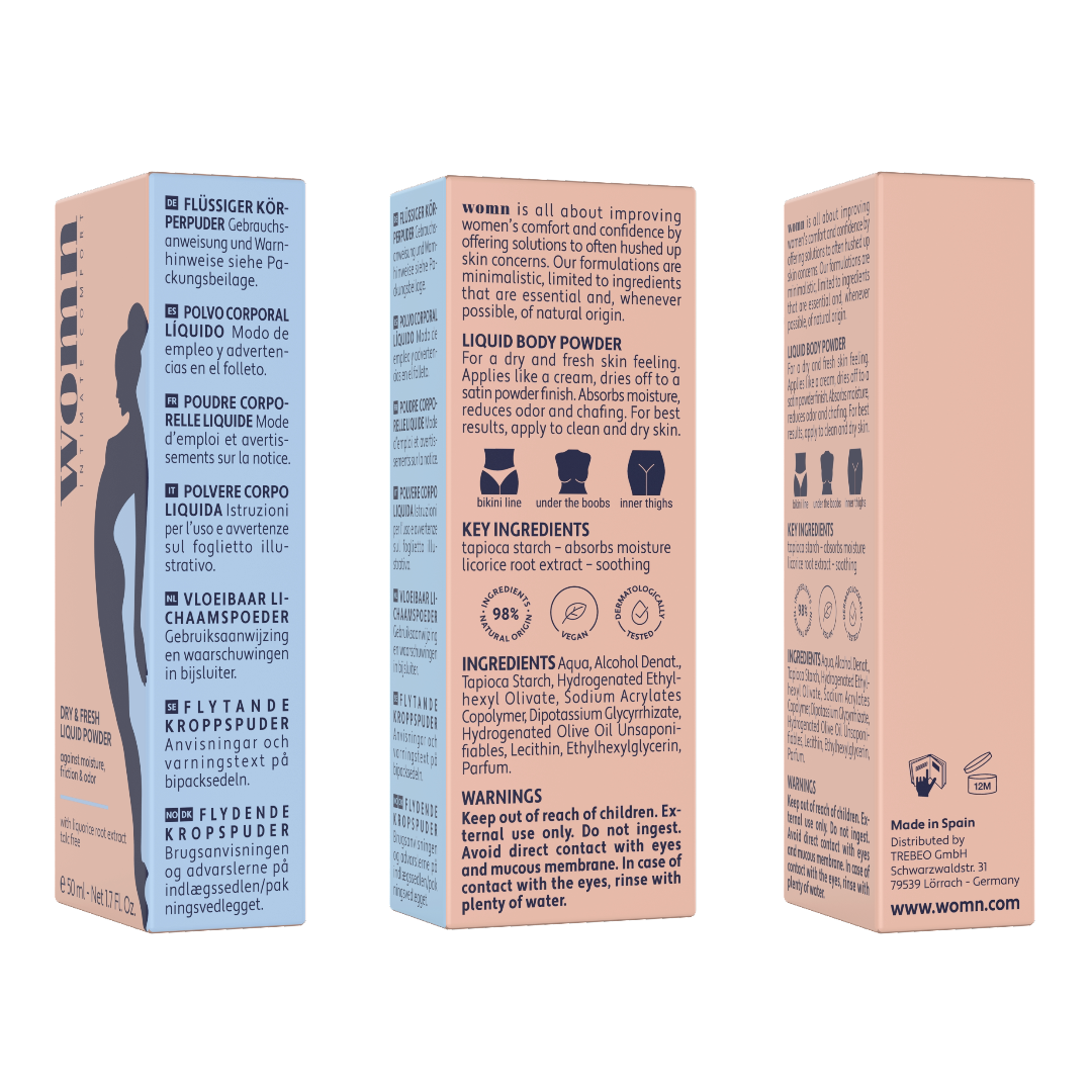 Poudre Corporelle Liquide, 50 ml