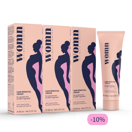 womn Hair Removal Cream - 3 x 100 ml