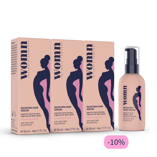 womn Ingrown Hair Serum - 3 x 50 ml